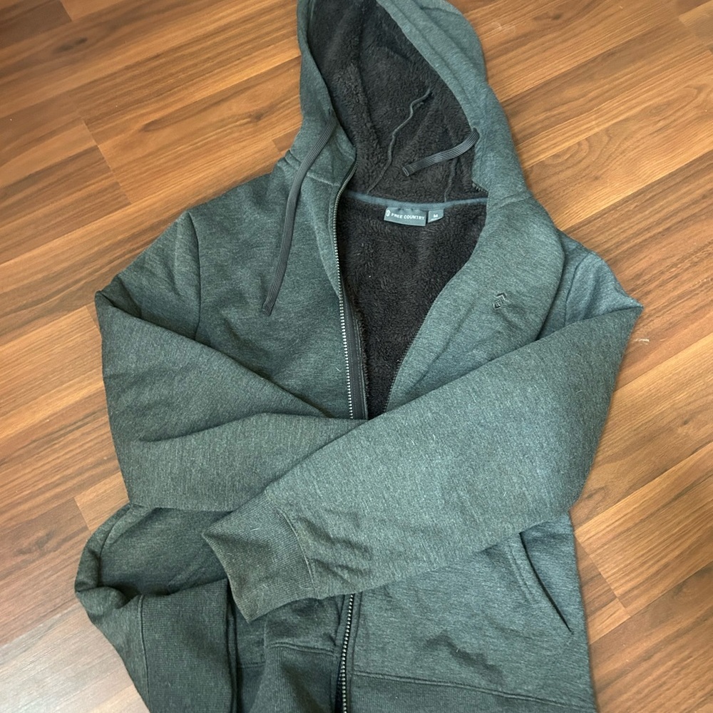 Men's Gray Hoodie Sweater
